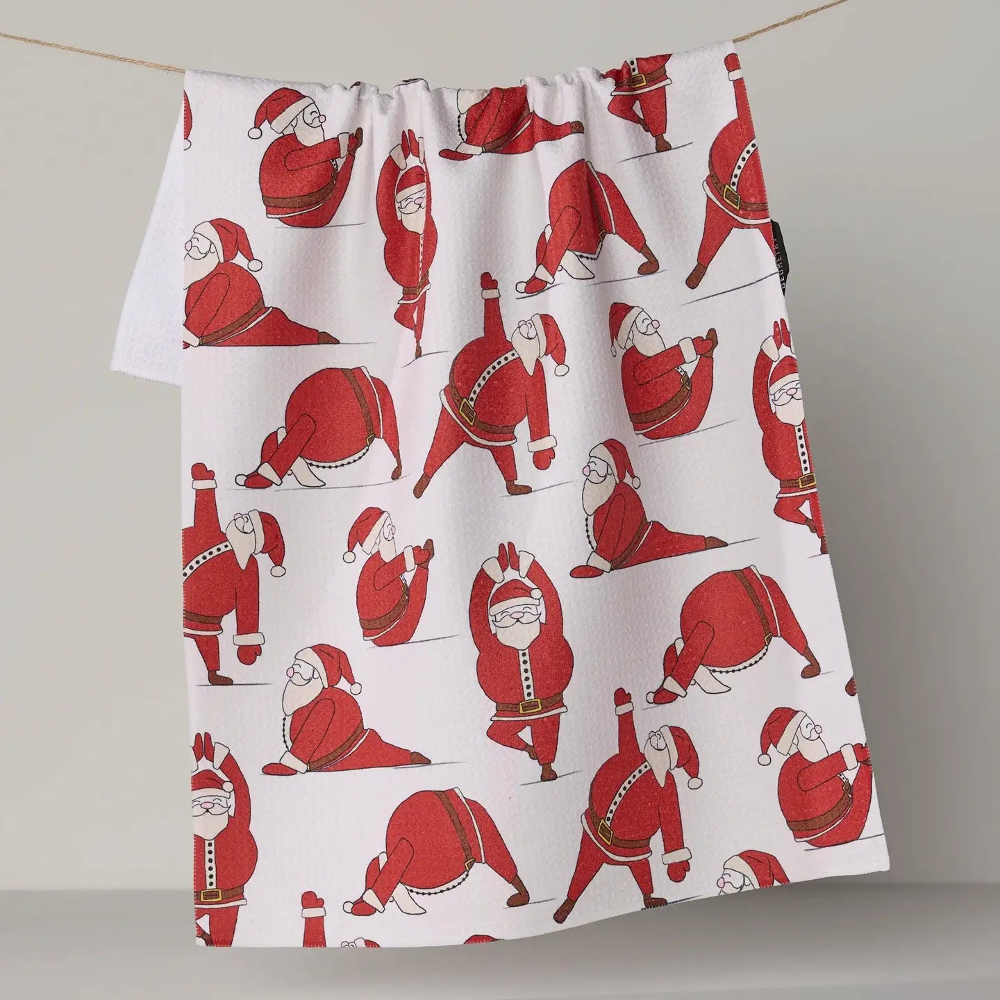 Stretchy Santy Tea Towel