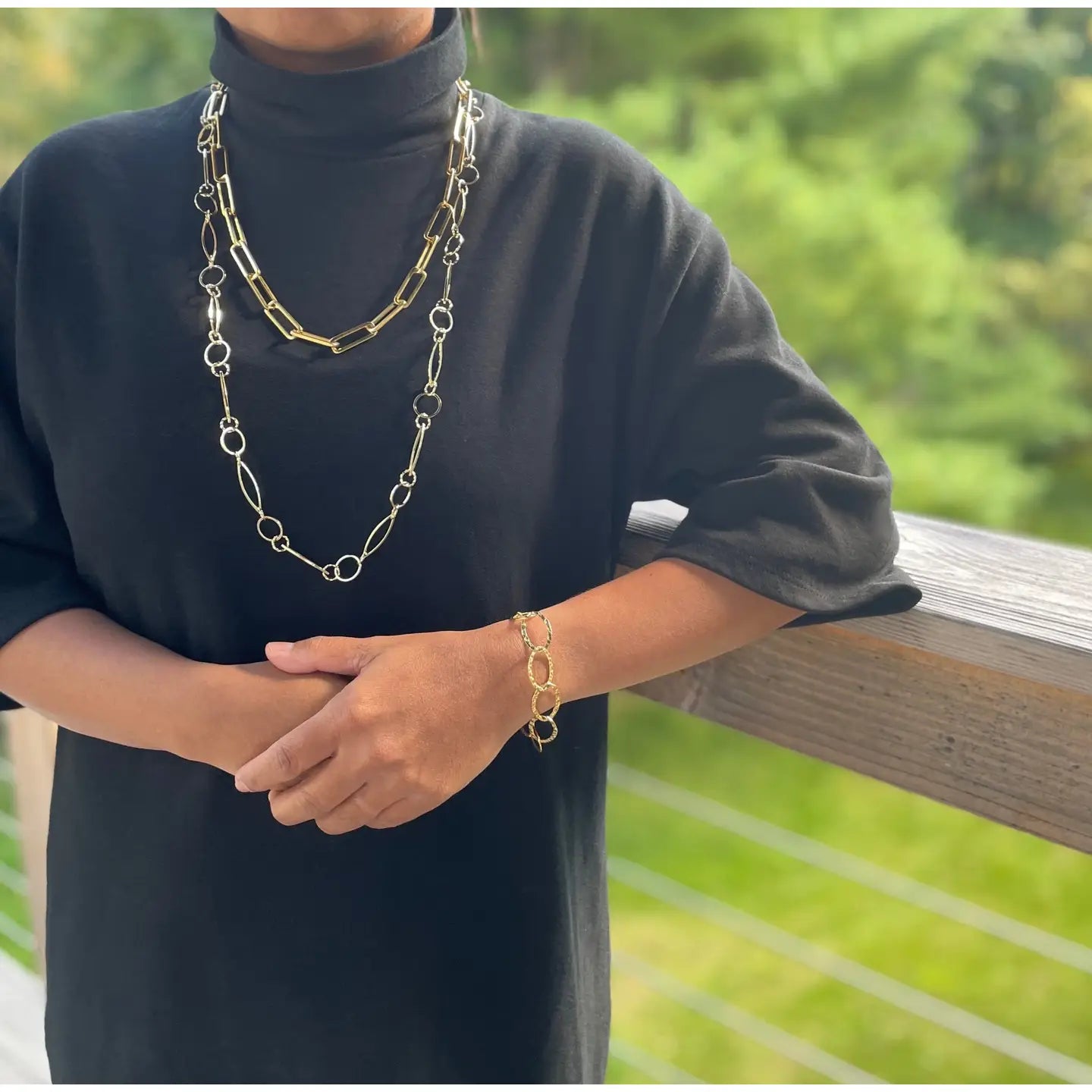 Gold Chain Necklace - 31 inches