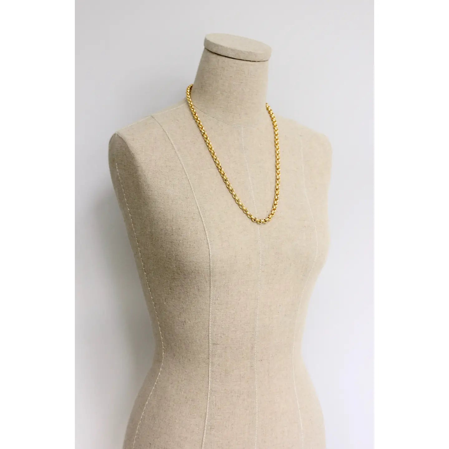 Gold Plated Chain Necklace