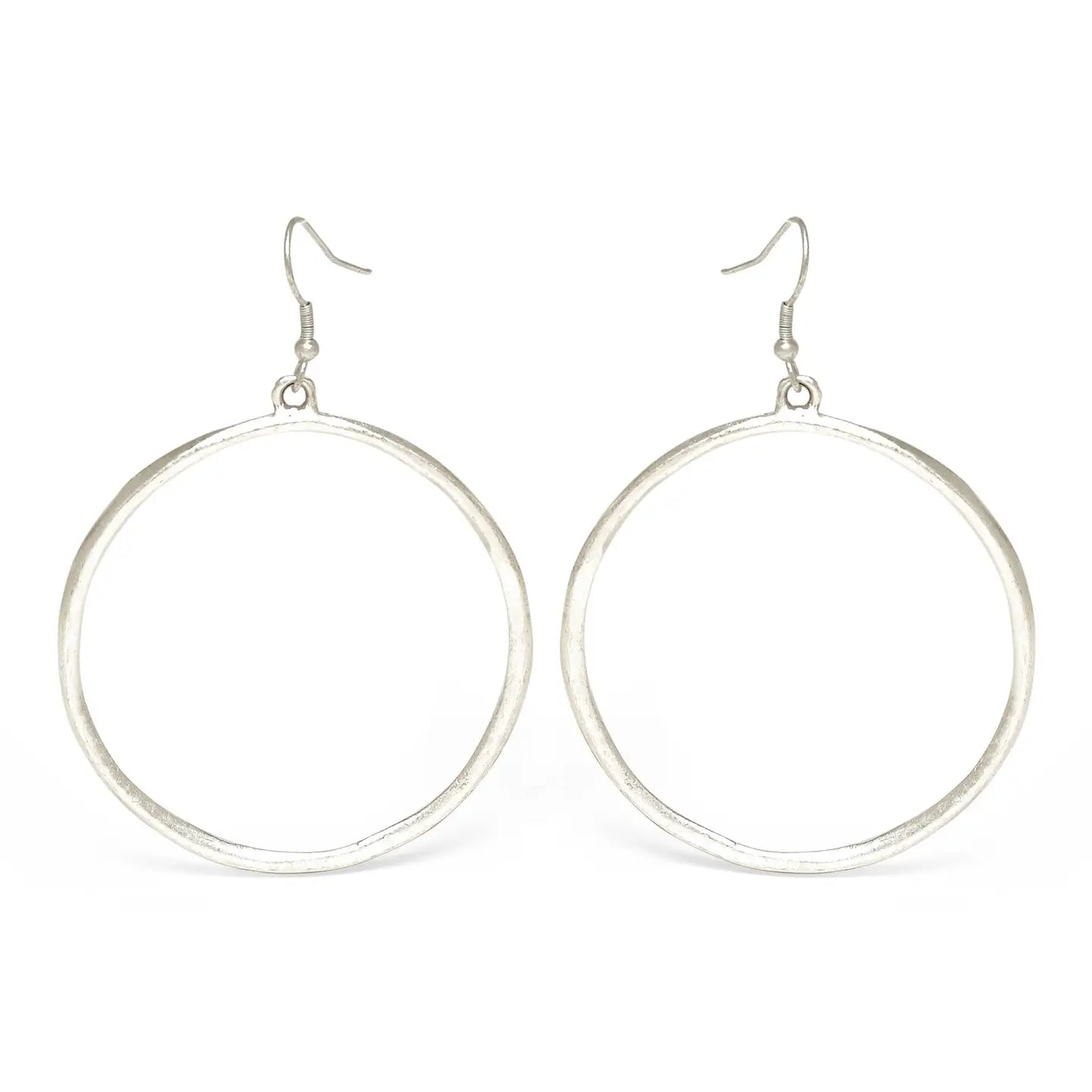 Drop Hoop Earrings