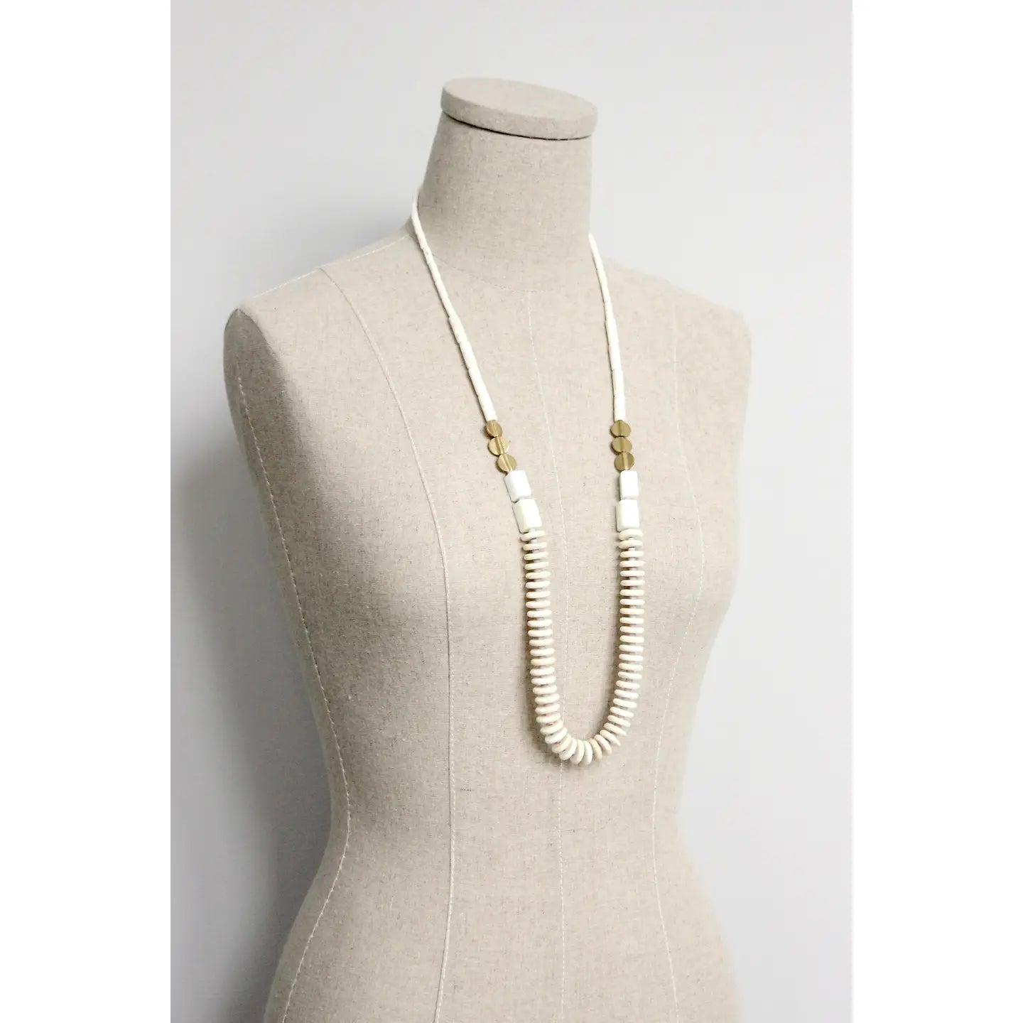 White Magnesium Necklace
