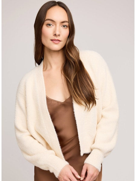 Theodora Open Cardigan Sweater - Cream
