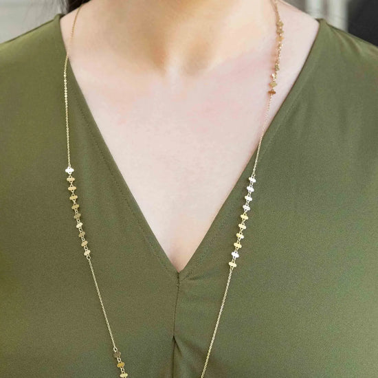 Rail Track Charm Necklace