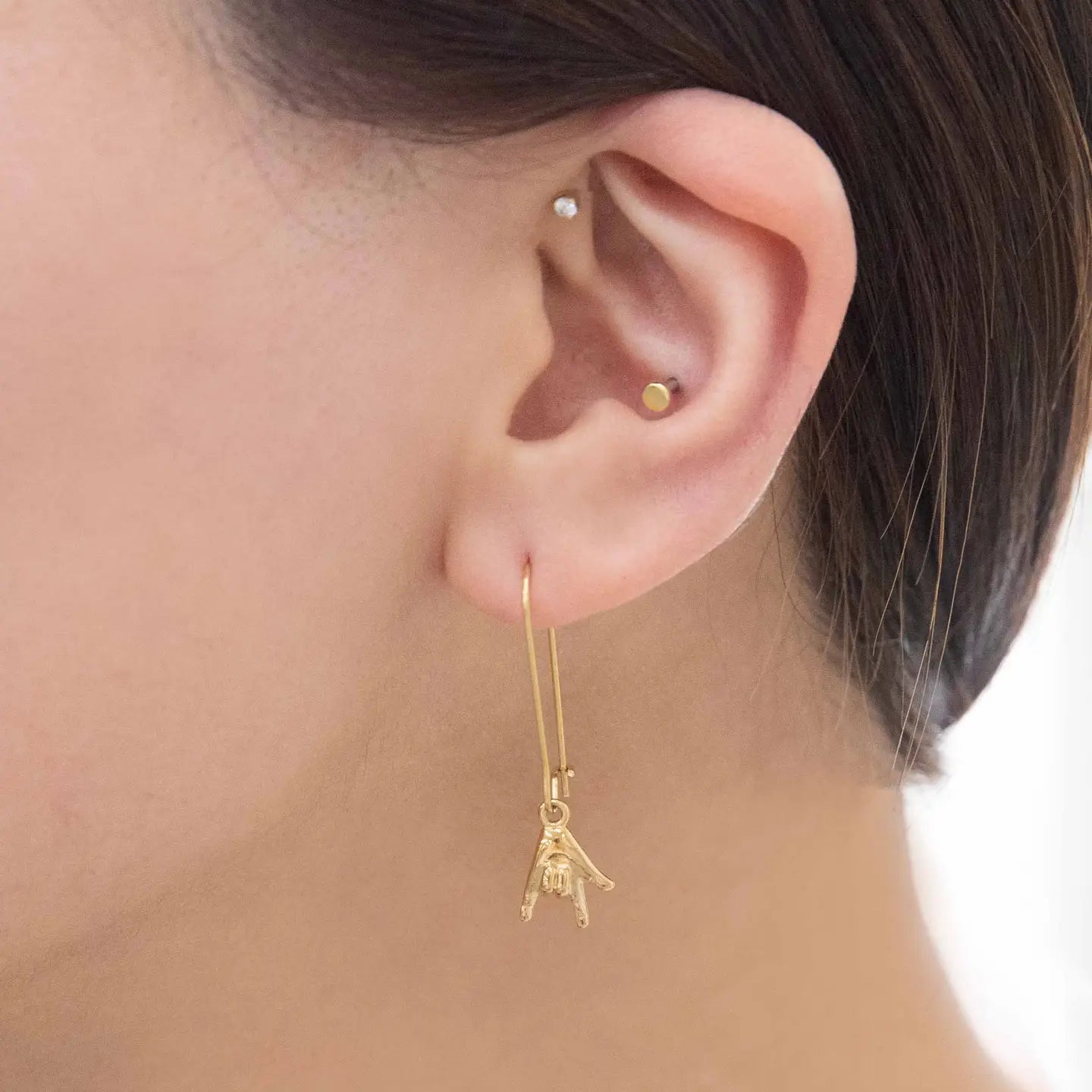 Rock On Hook Earrings