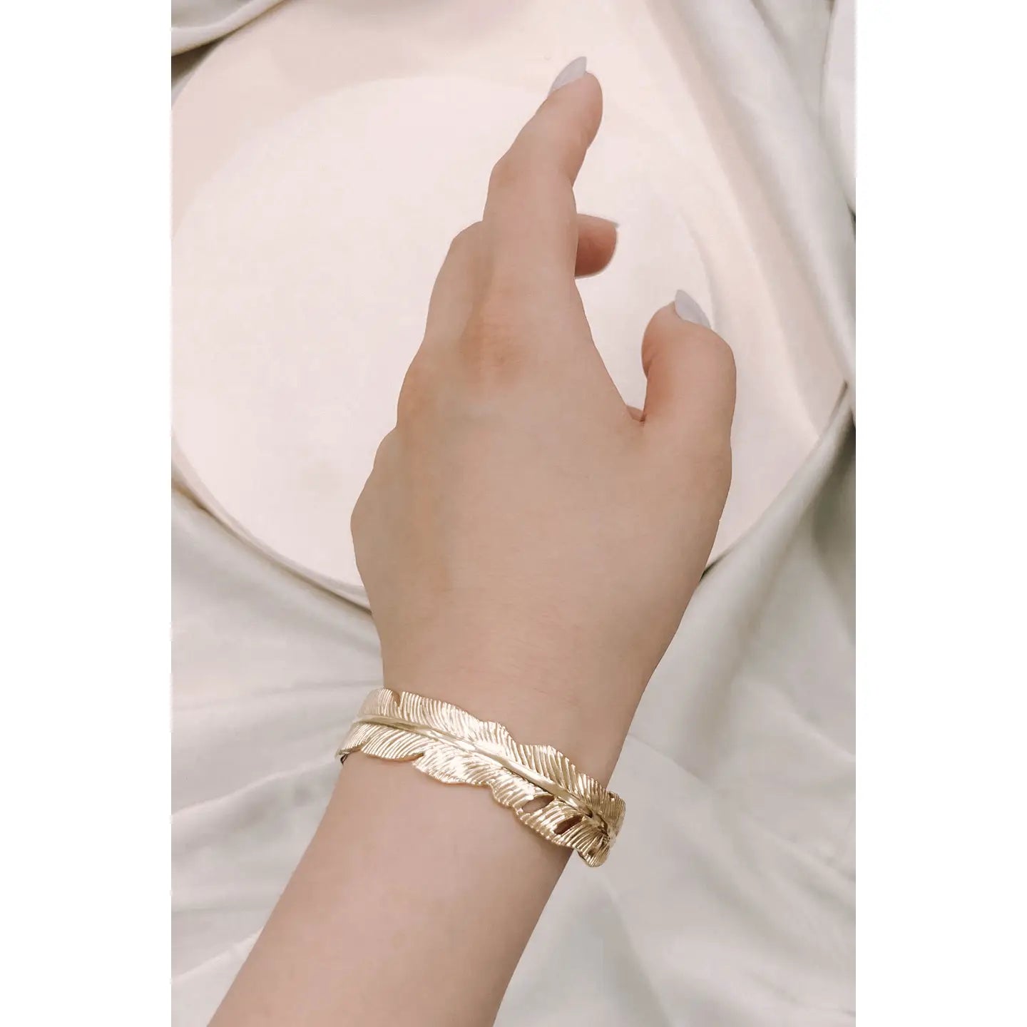 Feather Cuff Bracelet