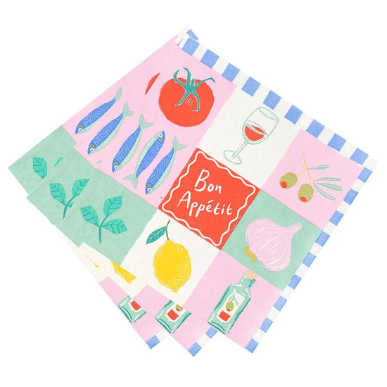 Bon Appetite Paper Napkins