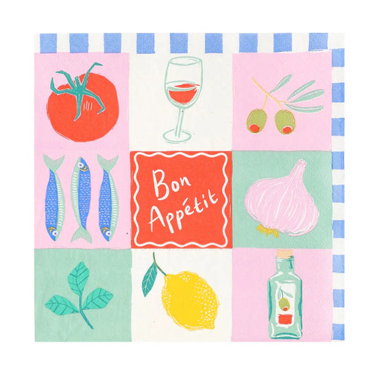 Bon Appetite Paper Napkins