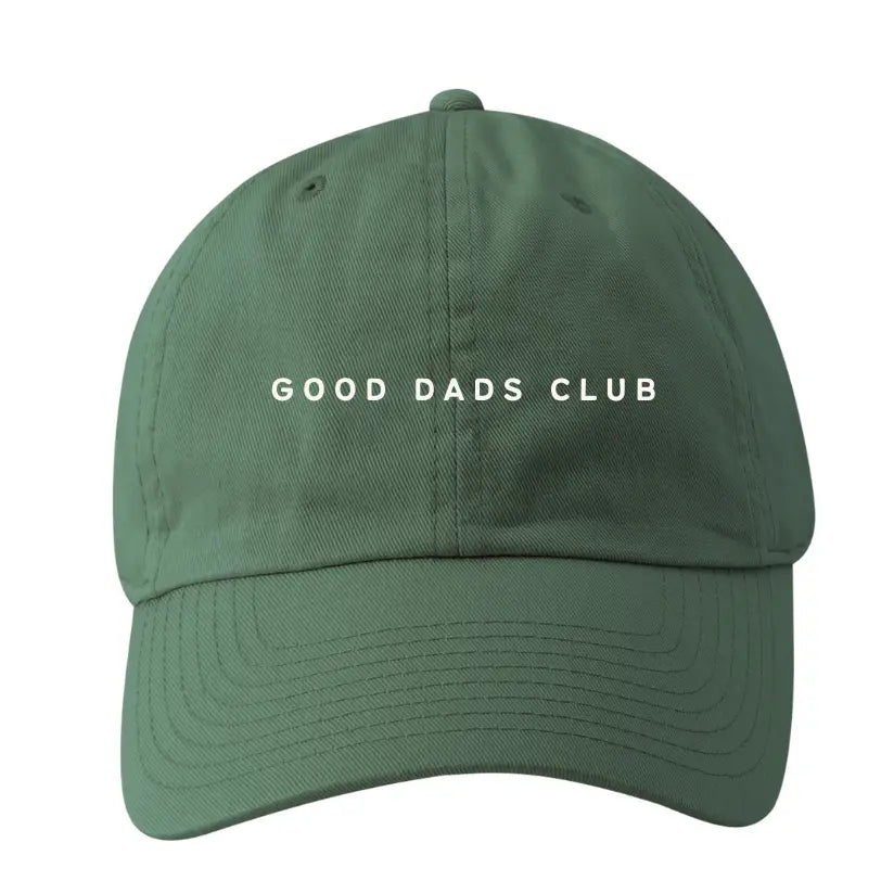 Good Dads Club Ball Cap - Green/White