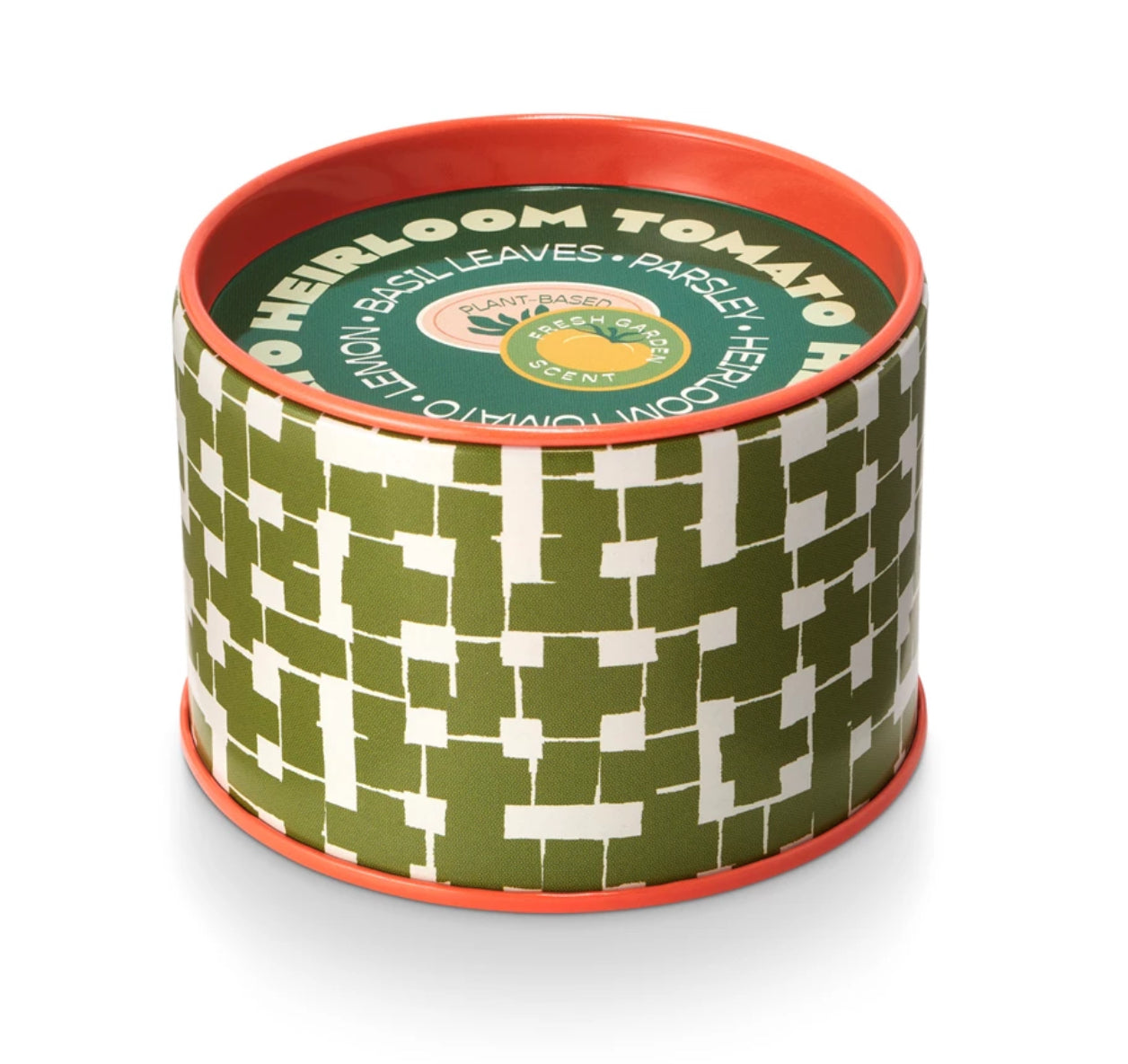 Heirloom Tomato Farmers Market Candle Tin
