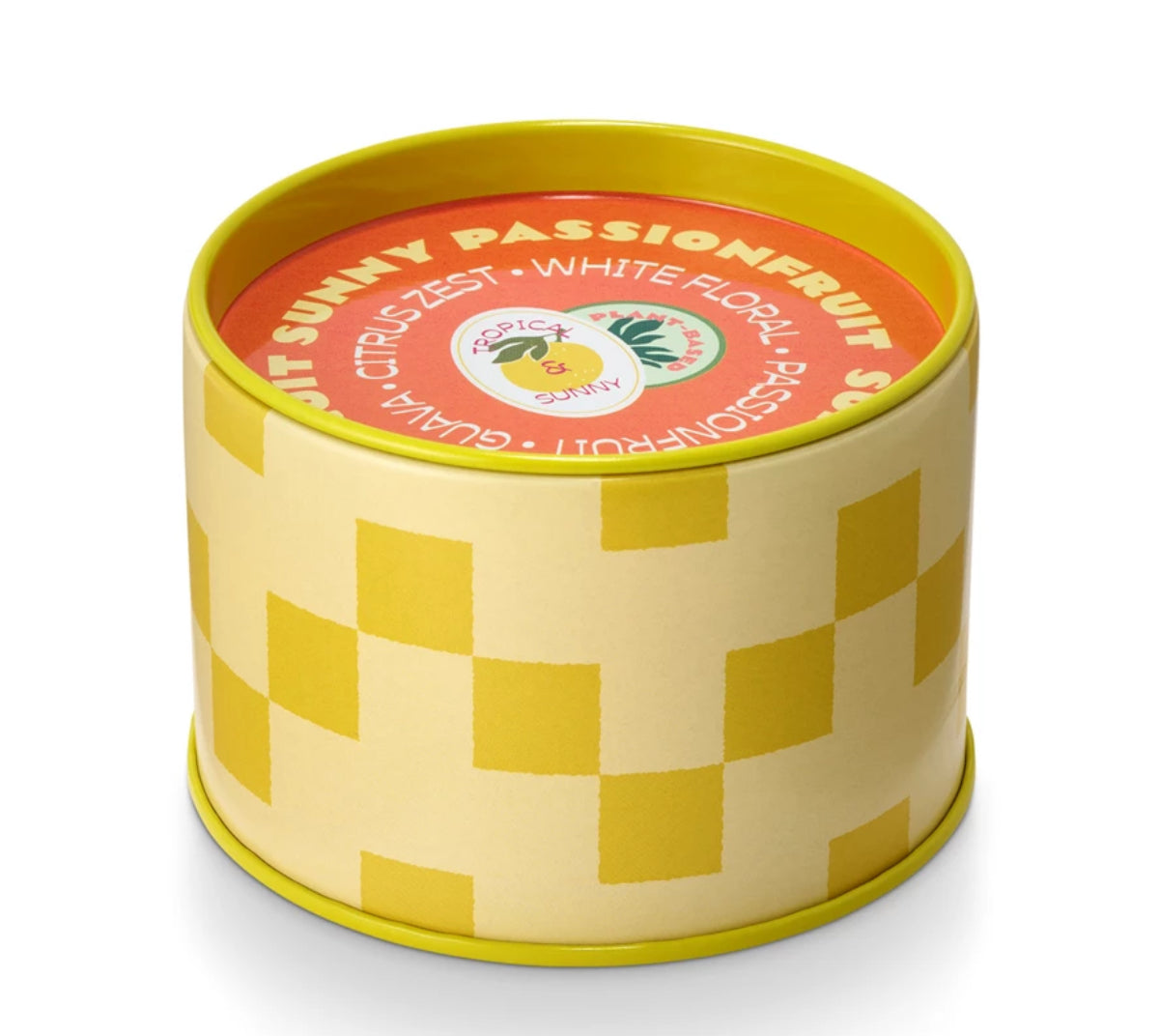 Passion Fruit Farmers Market Candle Tin