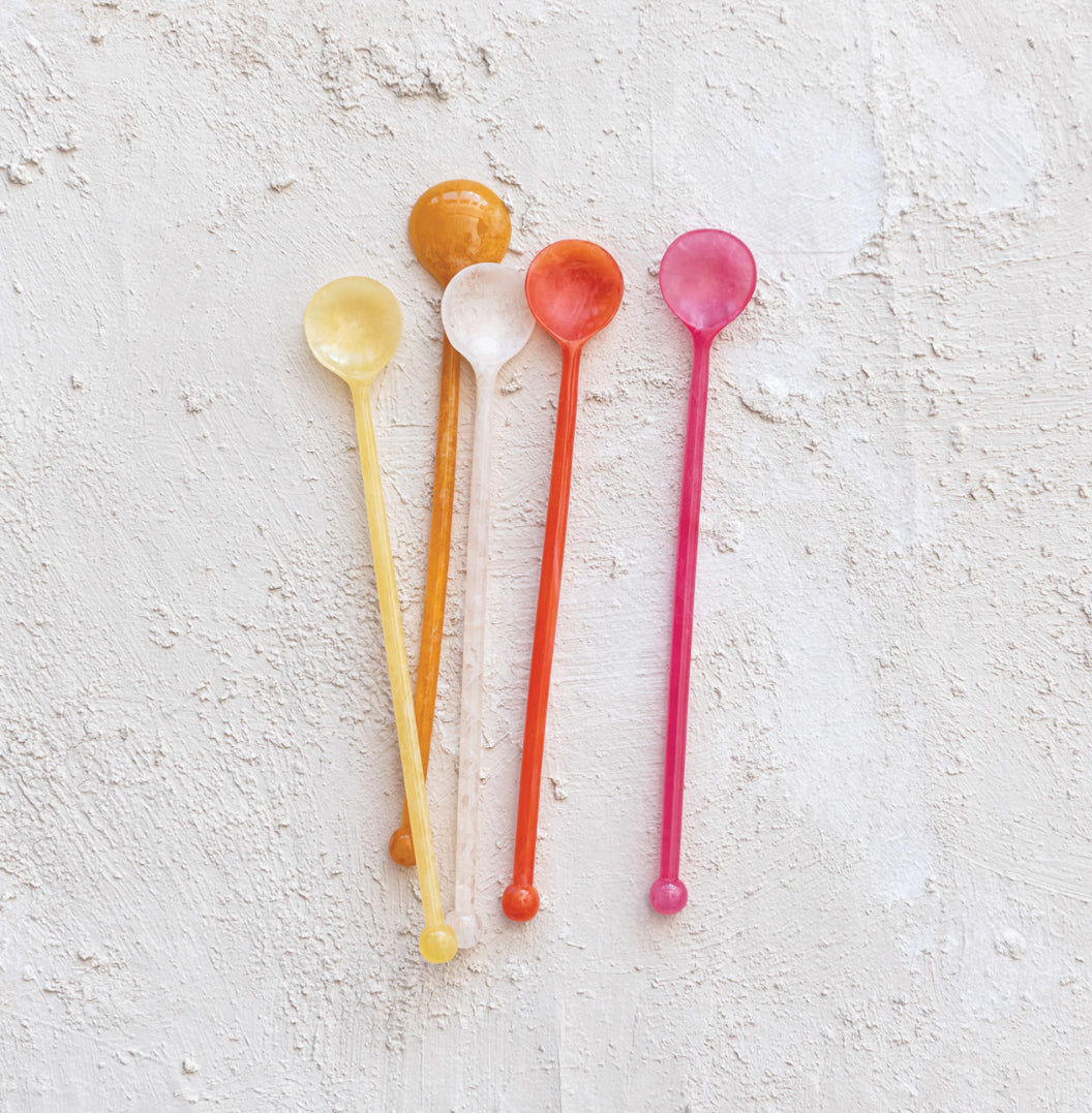 Cocktail Spoon - Pink