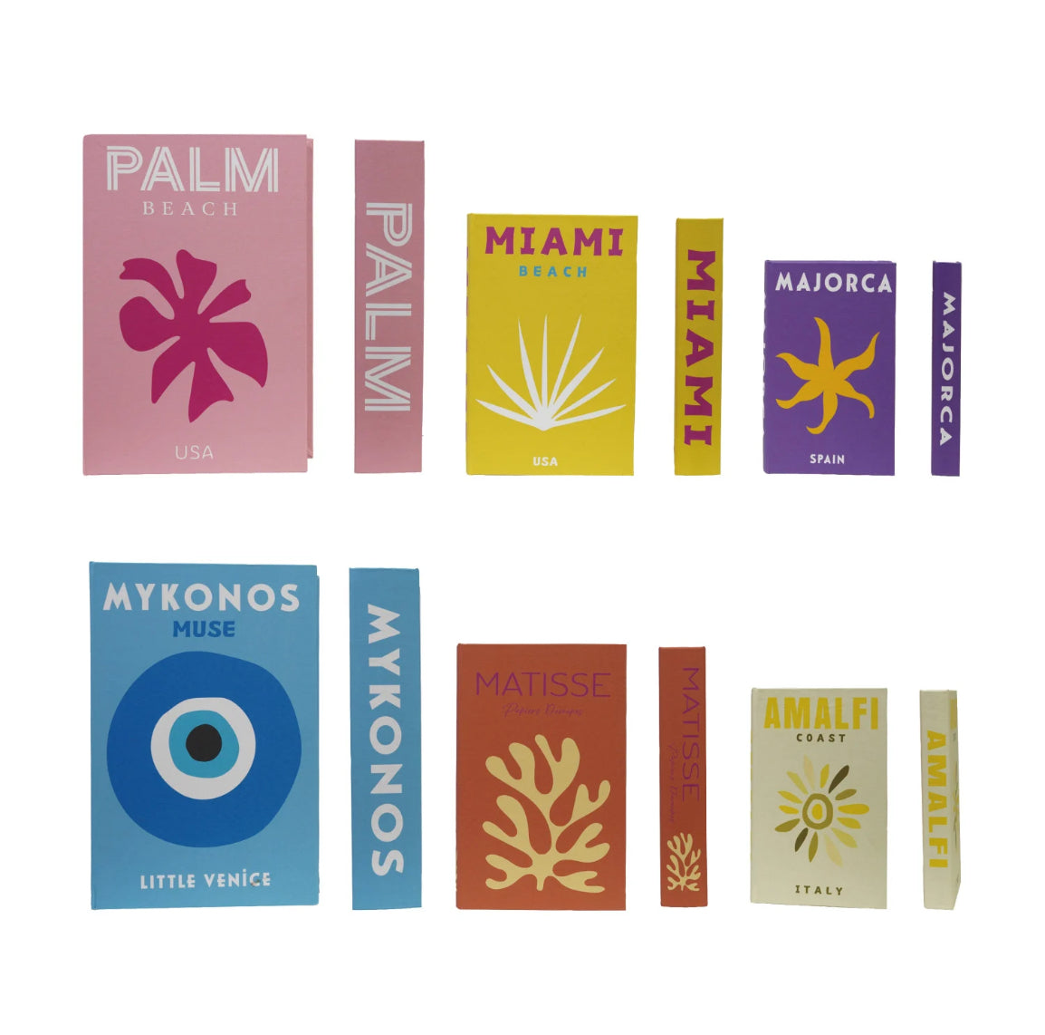 Canvas Book Storage Box - Matisse