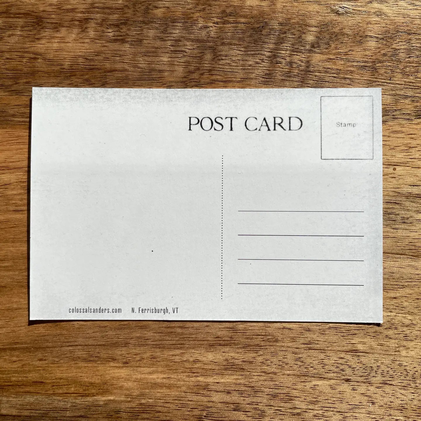 Vermont: We’re Doing Alright Here Funny Postcard