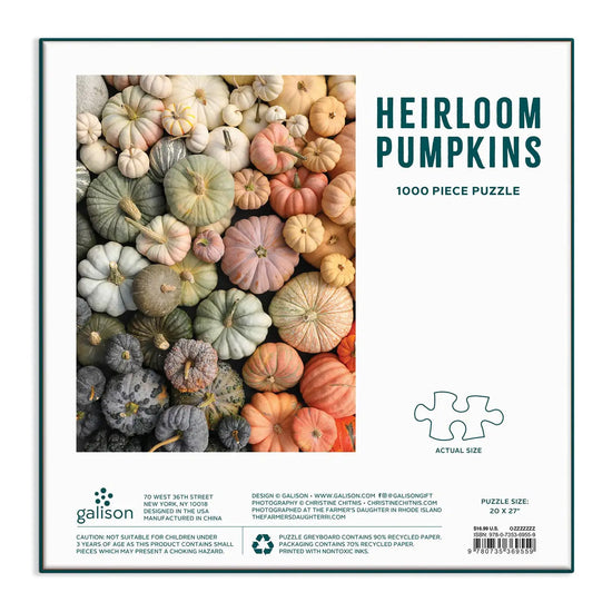Heirloom Pumpkins Jigsaw Puzzle