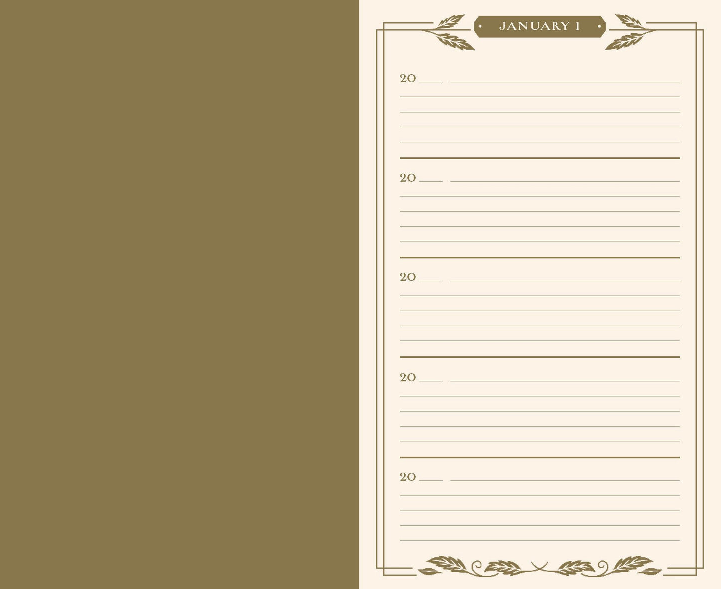 One Line a Day Journal