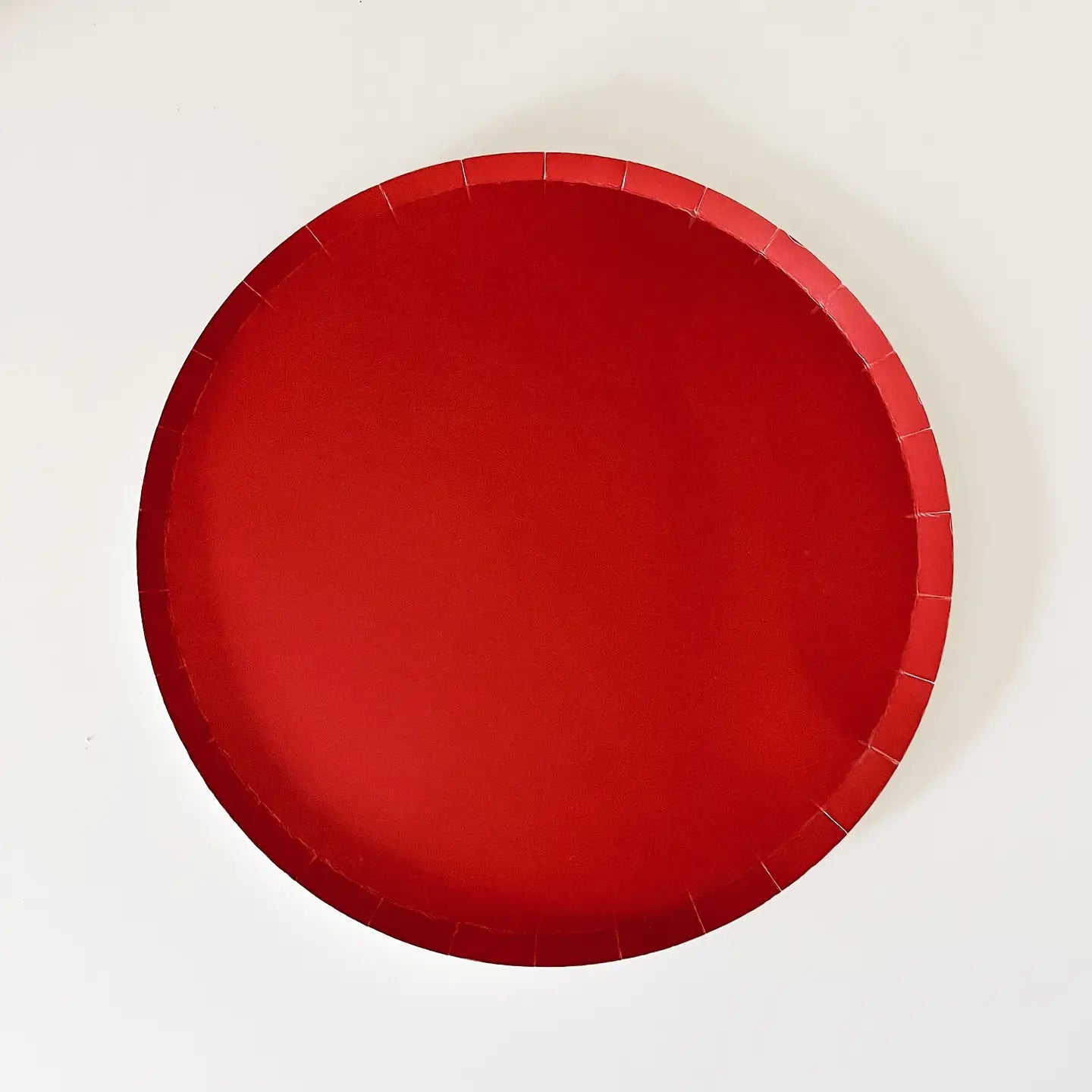 Classic Red Paper Plates