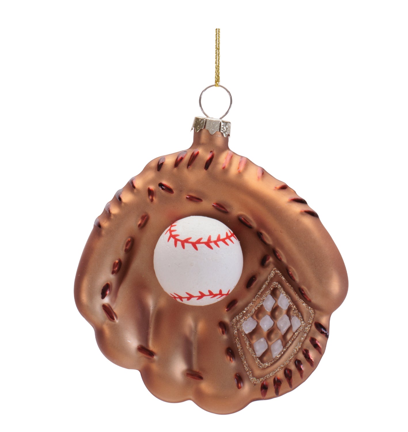 Baseball Glove Holiday Ornament