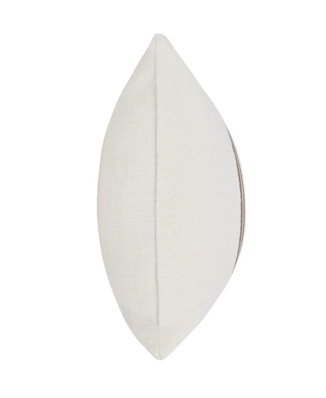 Ralph Lumbar Throw Pillow - Ivory/Sangria Red