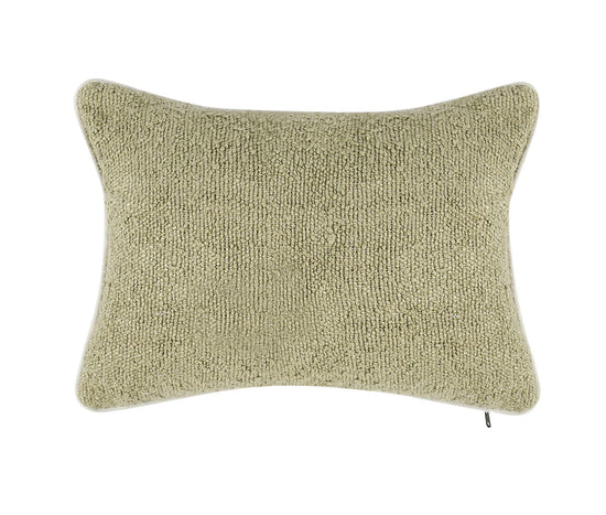 Sava Throw Pillow - Wheat Green