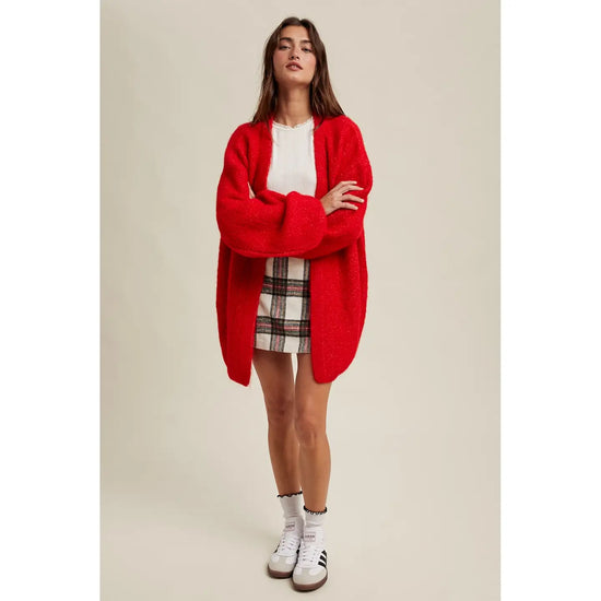 Brushed Plaid Mini Skirt - Cream Combo