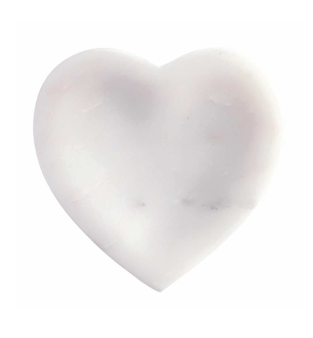 Marble Indented Heart Tray