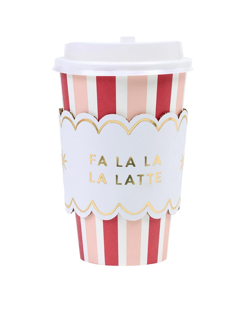 Paper Coffee Cups - Falala Latte - Set of 8