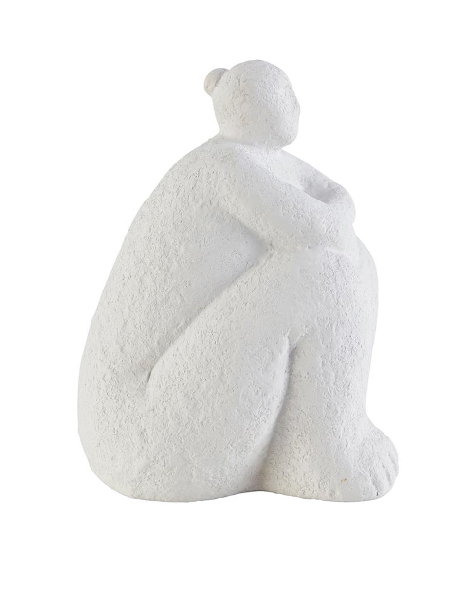 Sitting Petunia Statue