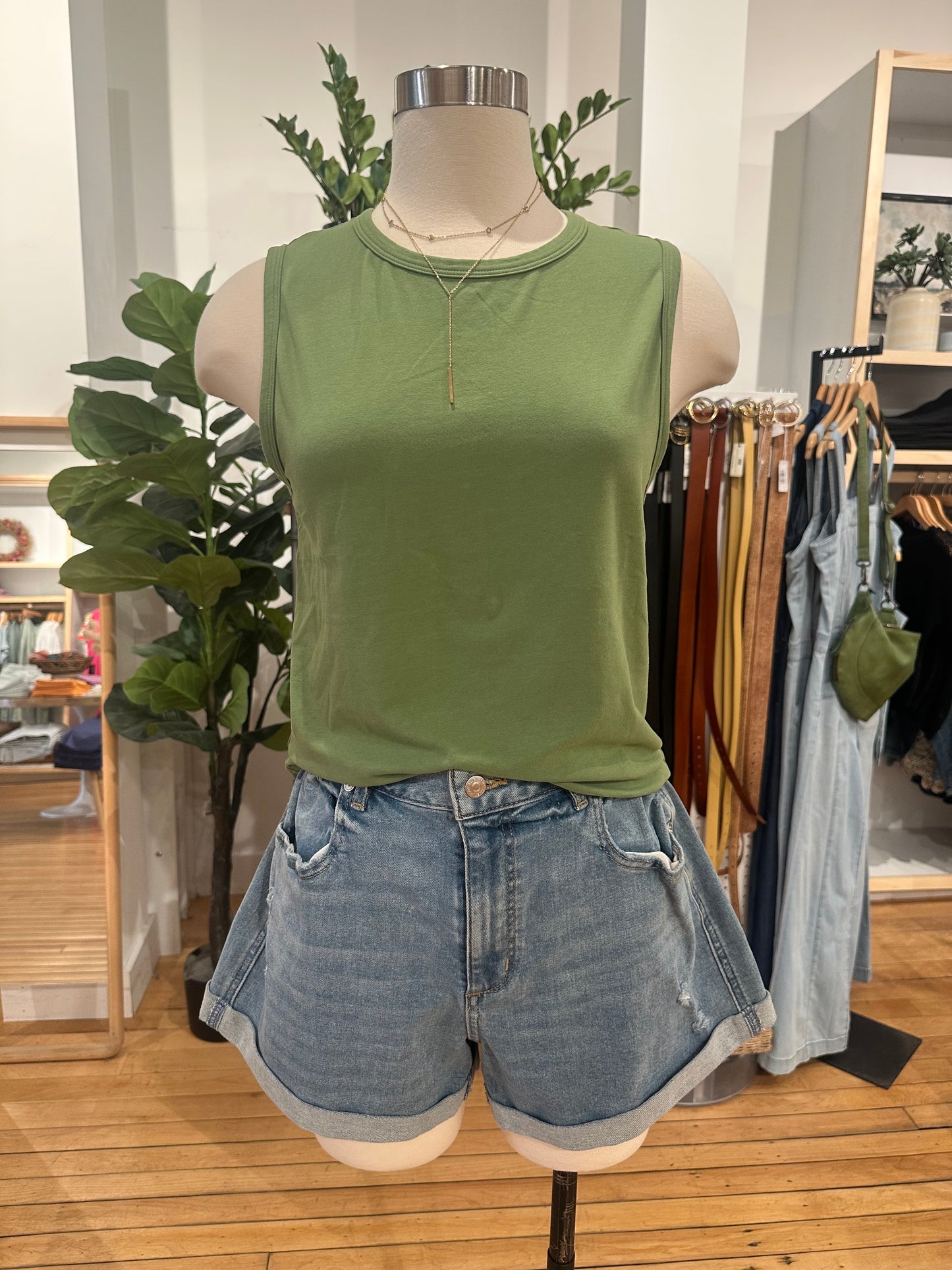 Everybody Tank Top - Palm
