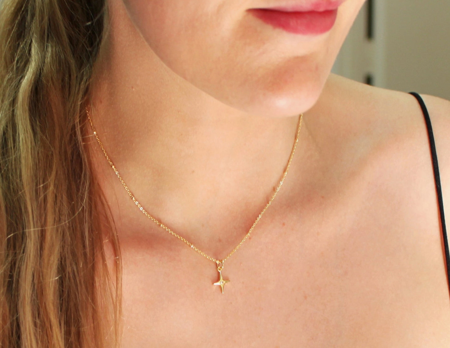 North Star Dainty Necklace