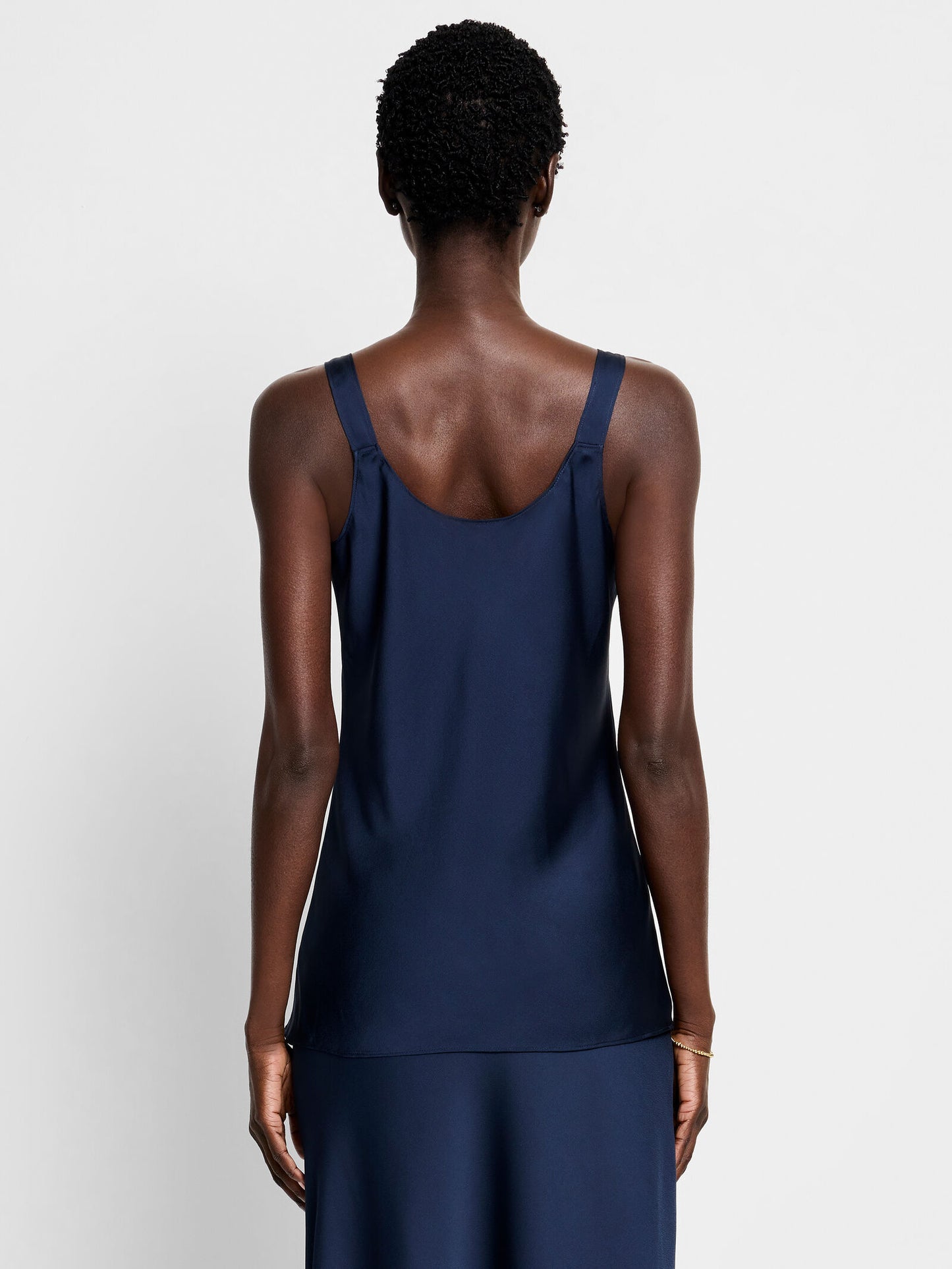 Social Edit Crepe Cami - Dark Indigo