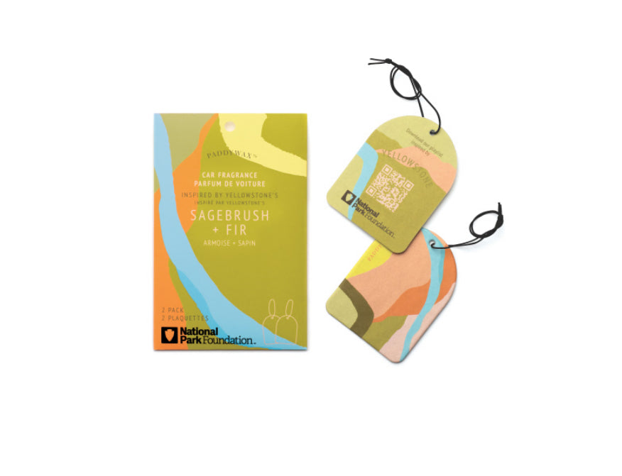 Yellowstone National Park Air Freshener - Sagebrush