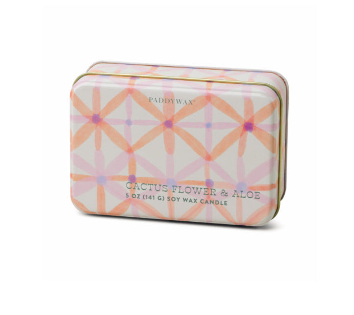 Everyday Candle Tin - Cactus Flower & ALoe