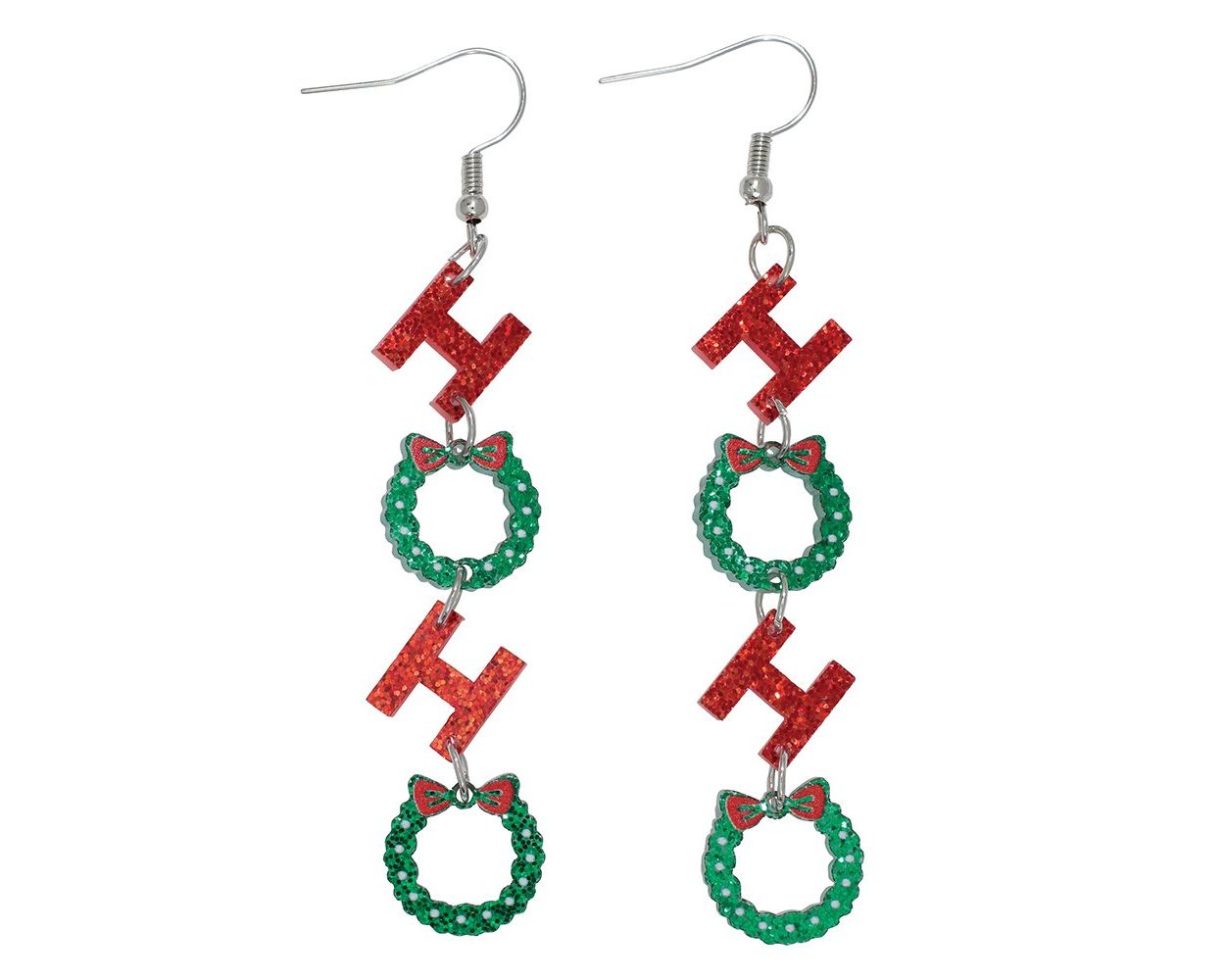 Ho Ho Holiday Dangle Earrings