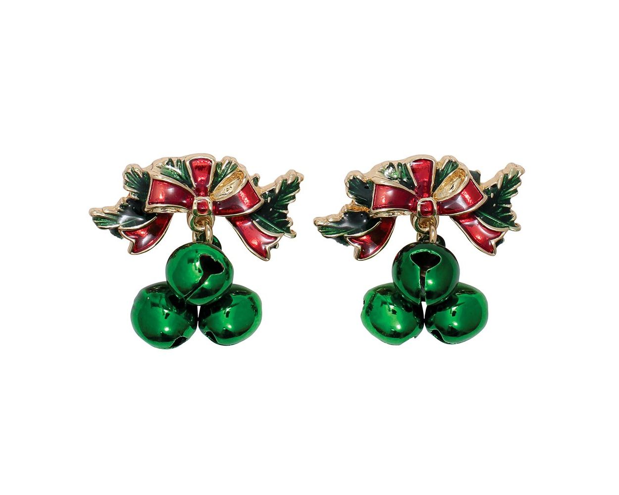 Bow Earrings with Bells