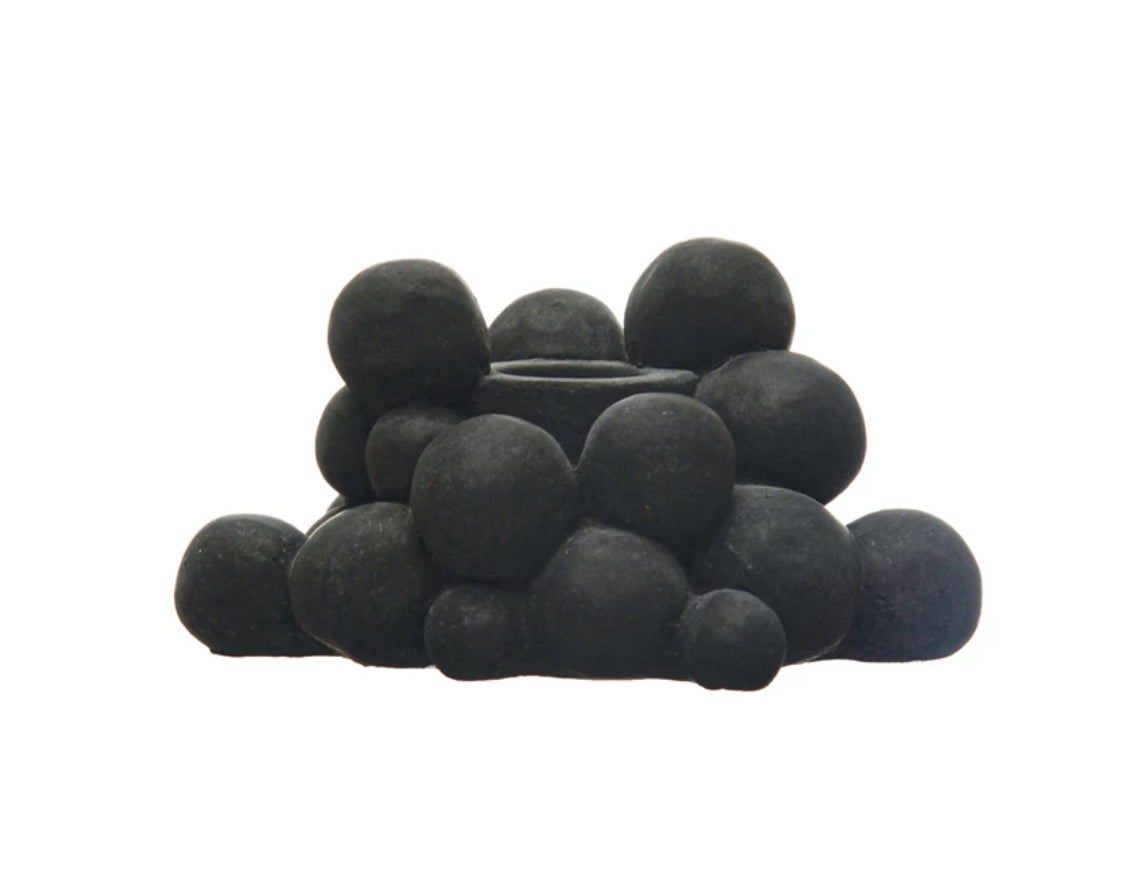 Stoneware Formed Taper Holder