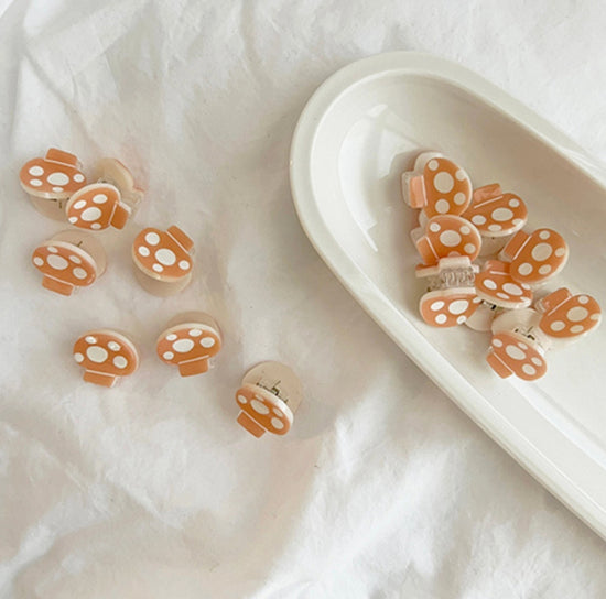 Dolli Mini Hair Clip - Mushroom