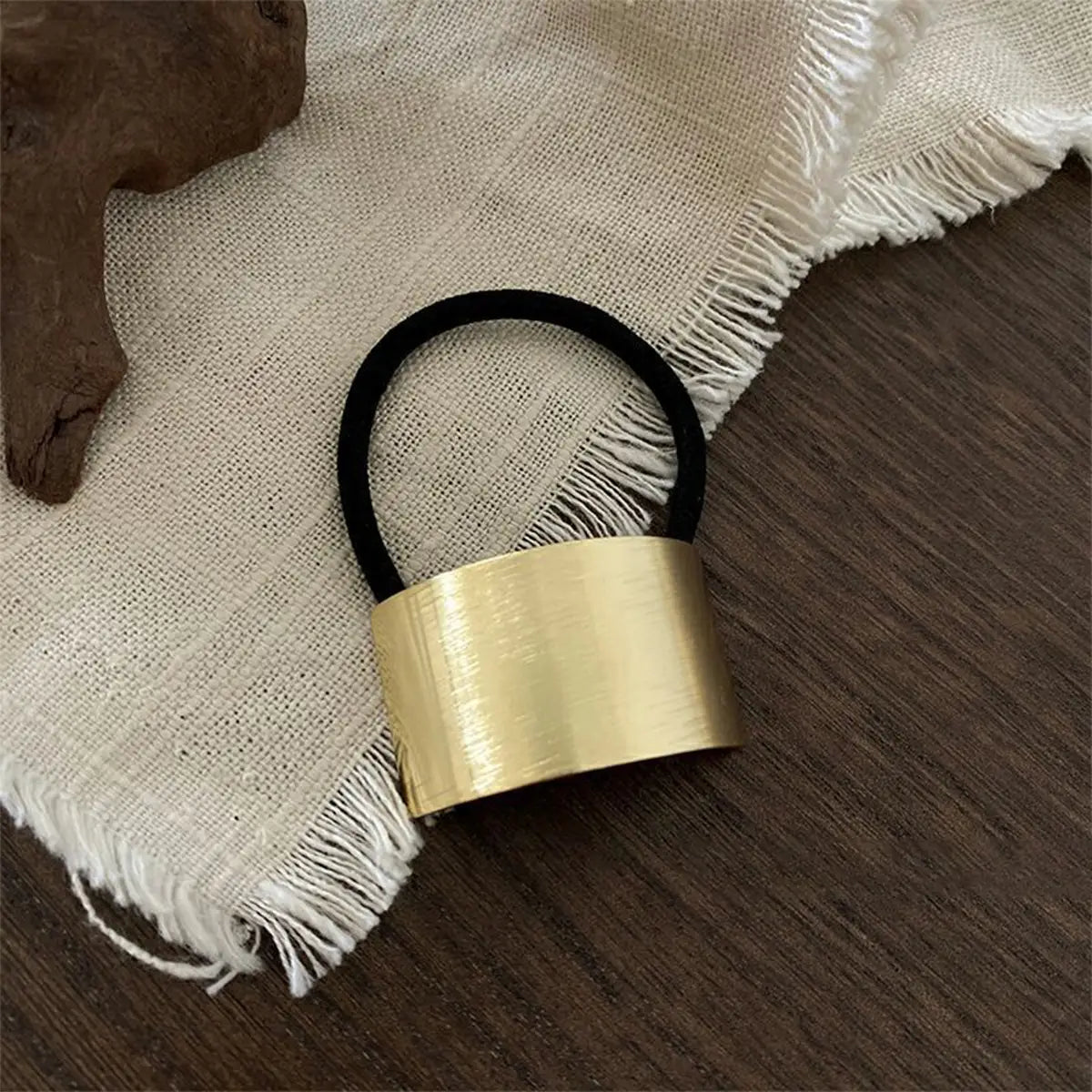 Simple Brushed Temperament Hair Scrunchie - Rectangle