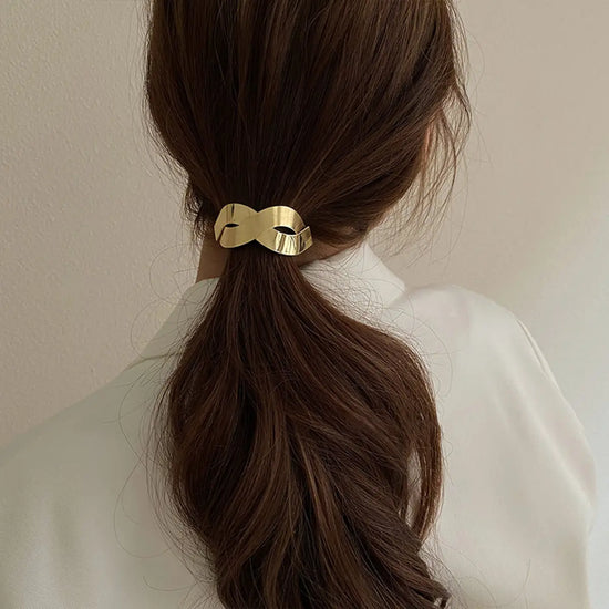 Simple Brushed Temperament Hair Scrunchie - Twist