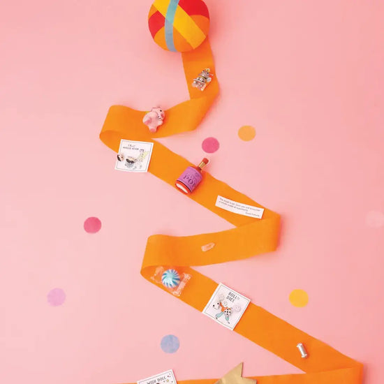 Thanksgiving Gratitude Surprise Ball with Gold Leaf