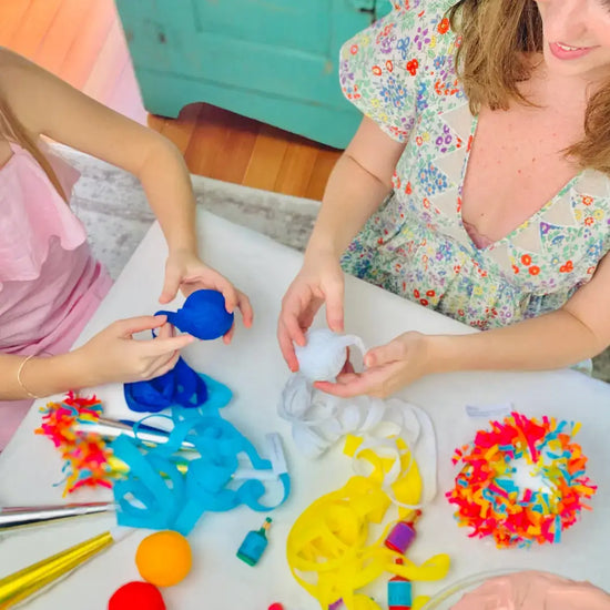 Thanksgiving Gratitude Surprise Ball with Gold Leaf