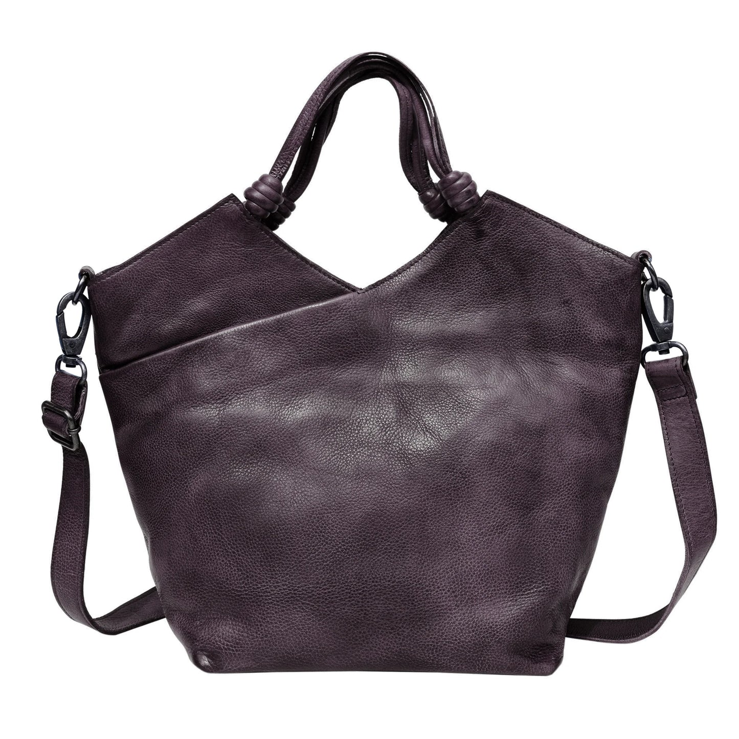 Nash Tote/Crossbody Bag - Eggplant