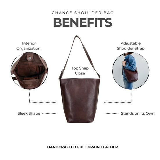 Chance Crossbody Handbag - Brown