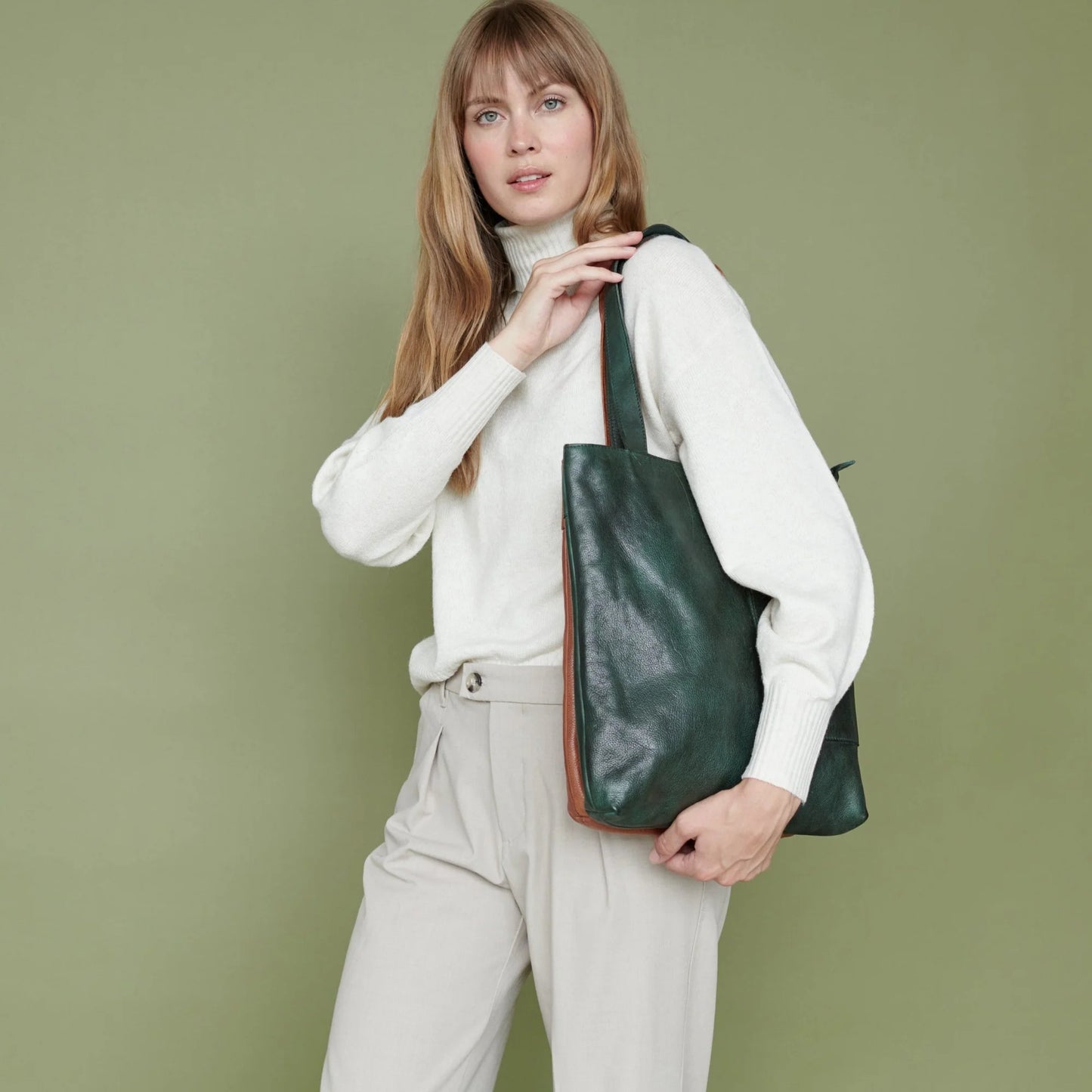 Leon Tote - Moss
