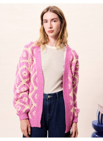 Marmara Cardigan Sweater - Violine