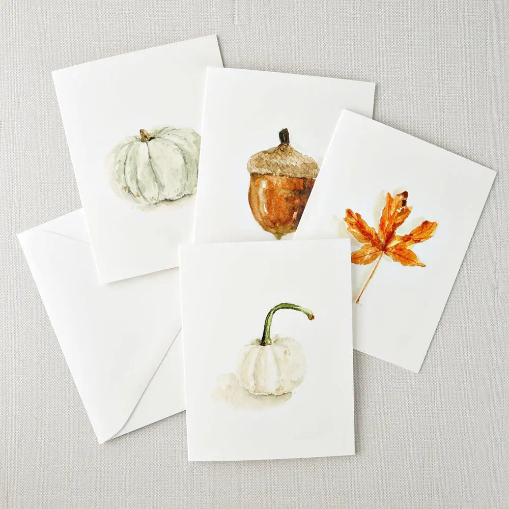 Autumn Notecards - Set of 8
