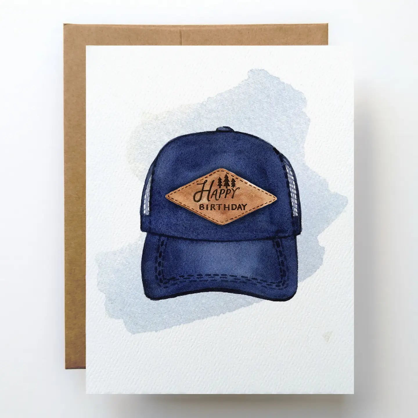 Trucker Hat Birthday Greeting Card