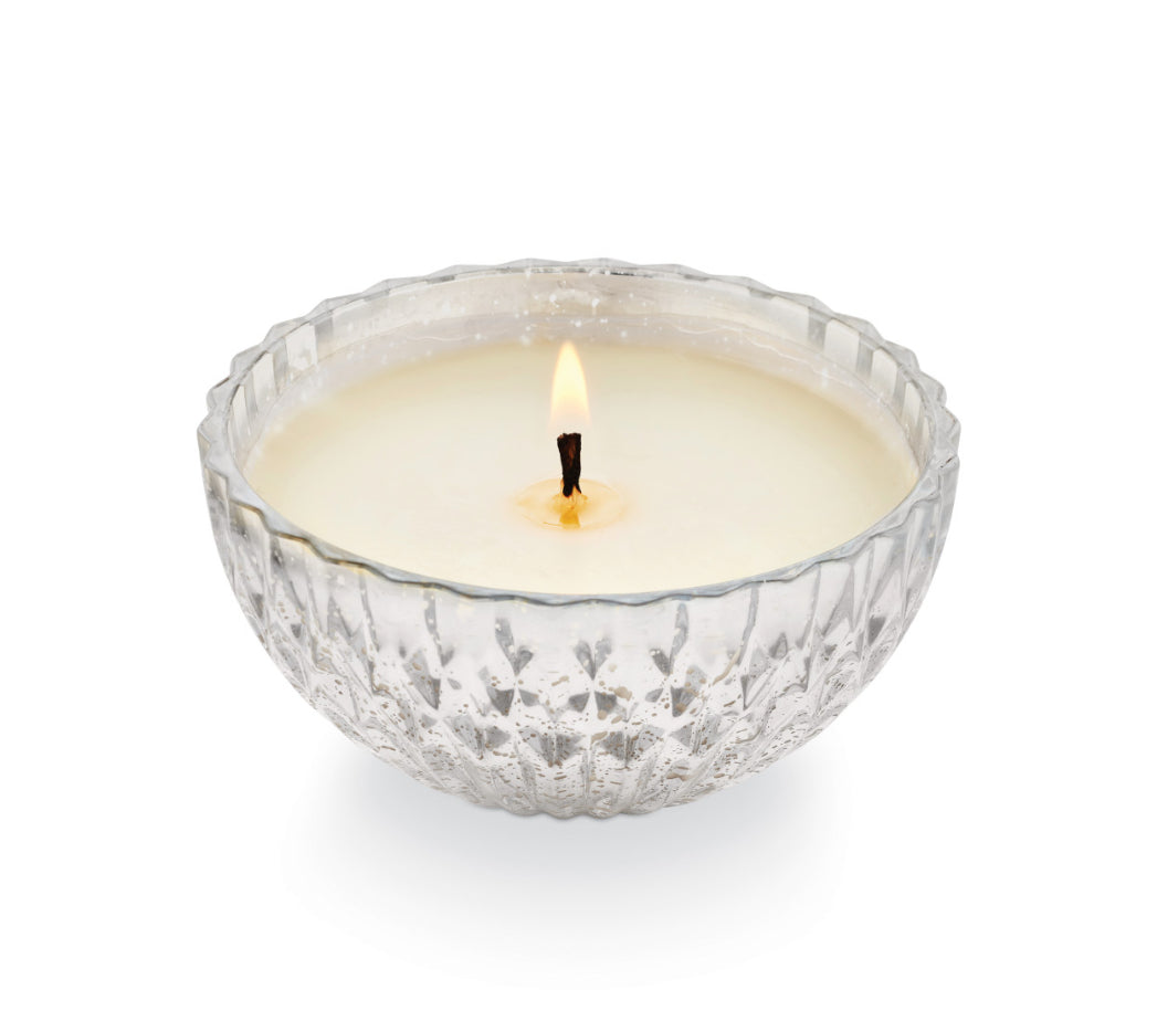 Silver Balsam & Cedar Mercury Ornament Candle