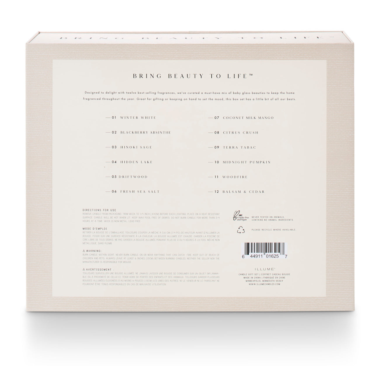 Beautifully Done Boxed Candle Set