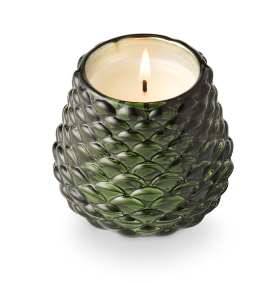 Balsam & Cedar Pinecone Votive Glass Candle