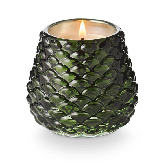 Balsam & Cedar Pinecone Votive Glass Candle